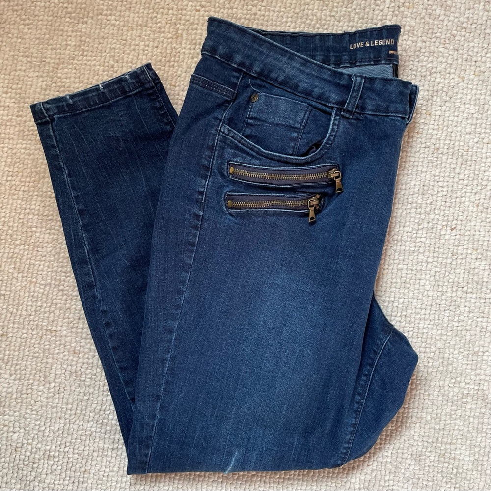 Love & Legend Distressed Skinny Jeans